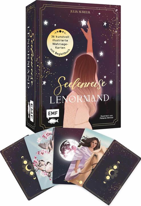 Lenormand-Kartenset: Seelenreise Lenormand (Deutsch, Julia Aurelia, 2024)