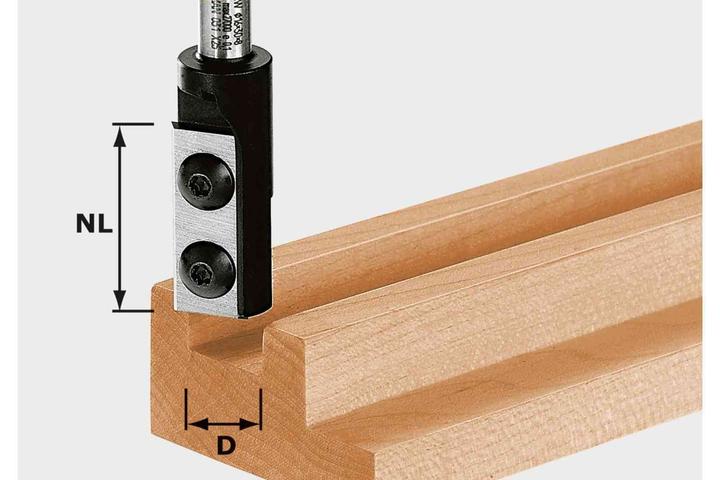 Festool Grooving cutter inserts HW S8 D10/25 WP Z1