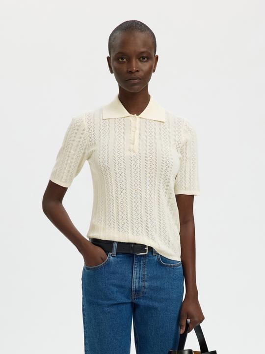 Produktbild Selected Baumwoll Polohemd aus Strick (L)