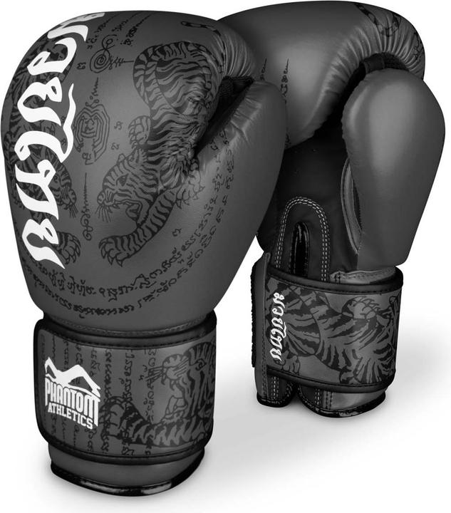 Produktbild Phantom Athletics Phantom Boxhandschuhe Muay Thai Grau 10OZ
