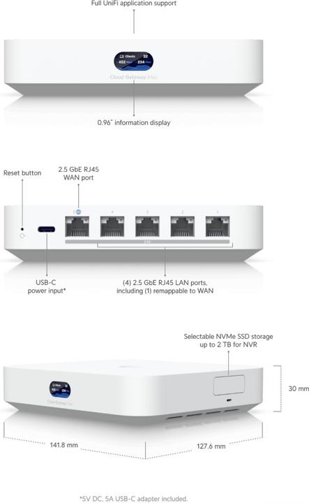Produktbild Ubiquiti Cloud Gateway Max