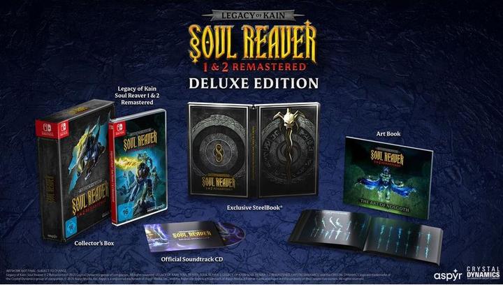 Produktbild Aspyr Legacy of Kain: Soul Reaver 1 & 2 Rem. SWITCH D.E. (Switch, DE)