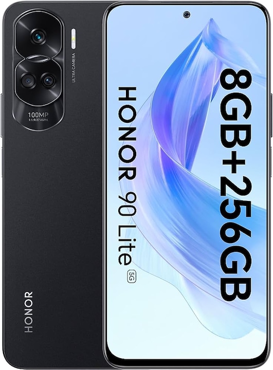 Produktbild Honor 90 Lite (256 GB, Midnight Black, 6.70", Dual SIM, 100 Mpx, 5G)