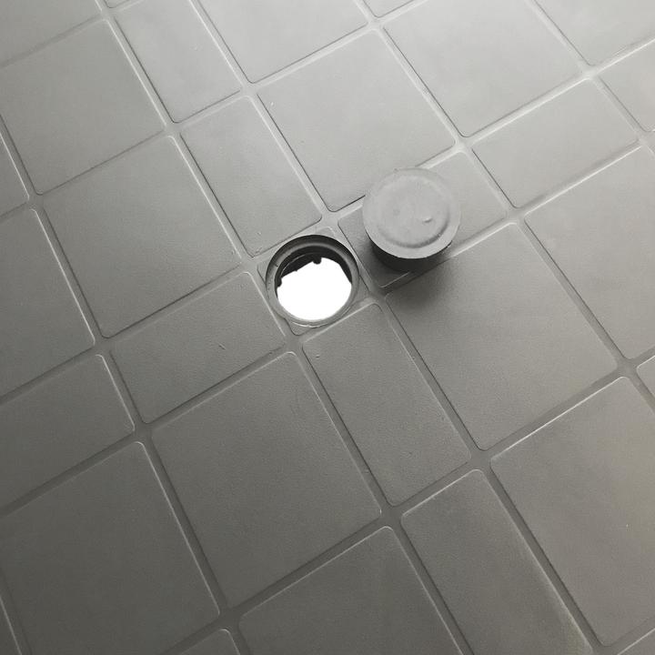 Actual product image Mojawo Anthracite garden table 100x70x72cm