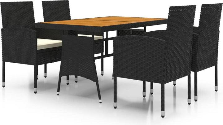 Produktbild vidaXL Garten Essgruppe (130 x 70 x 72 cm)