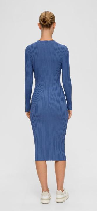 Produktbild S.Oliver Kleid Geripptes Midikleid aus Viskosemix (46)