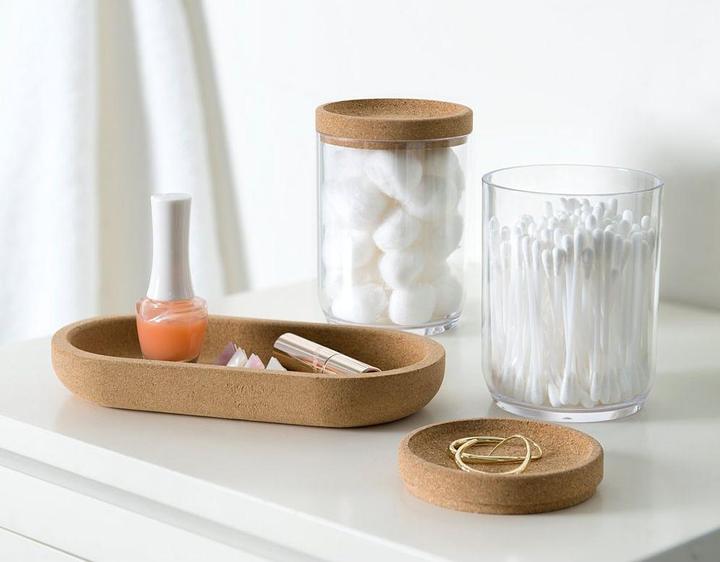 Image du produit Diaqua Set à cosmétique Mora transparent, liège