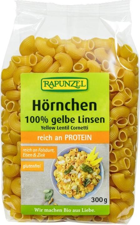 Rapunzel Gelbe Linsen Hörnchen Bio (300 g)