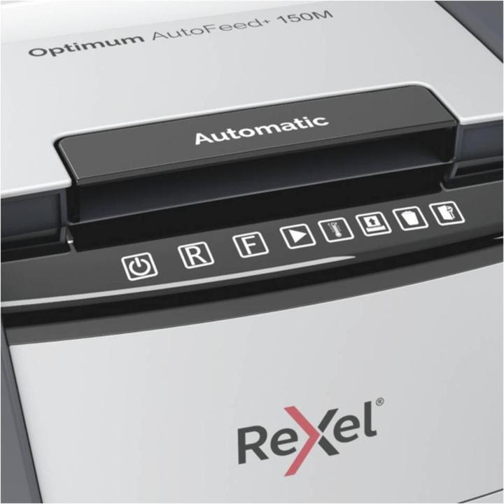 Image du produit Rexel Destructeur de documents Optimum AutoFeed+ 150M Micro cut 2 x 15 mm 44 l Nombre de feuilles (max.) (Micro-coupe)