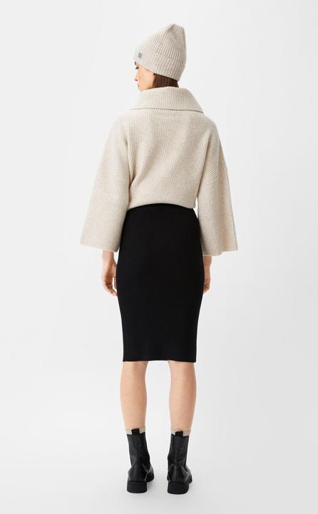 Produktbild Comma Rock Gerippter Rock aus Feinstrick (36)