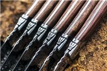 Actual product image Laguiole Steakmessen Luxury Line Line style - 6 -Delig - Pakka Rose (6 Piece, Knife)