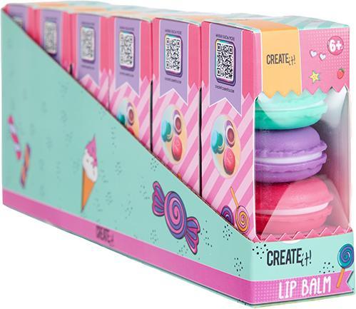Produktbild Canenco Create it! - 3er Set Lippenbalsam - Macaron