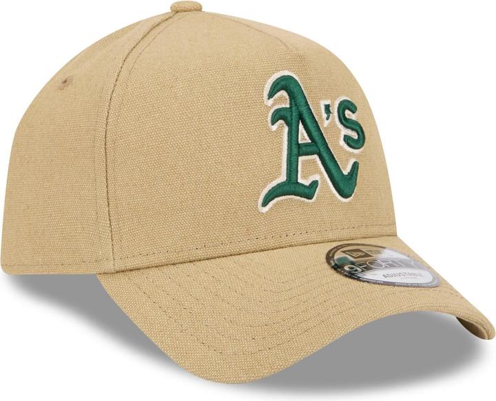 Image du produit New Era A-Frame Trucker Lin Cap - Oakland Athletics beige (Taille unique)