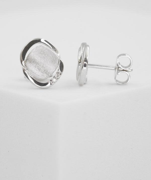 Image du produit Muau Boucles d'oreilles (Or blanc)