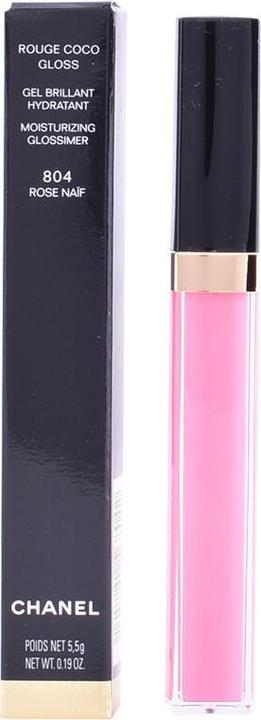 Actual product image Chanel Rouge Coco Gloss No.804 (#804 Rose Naif)