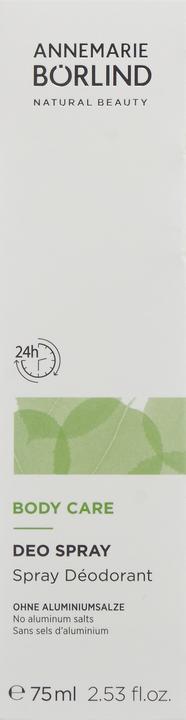 Image du produit Annemarie Börlind Soin du corps Soins du corps Spray Déodorant - Sans sels d'aluminium (Spray, 75 ml)