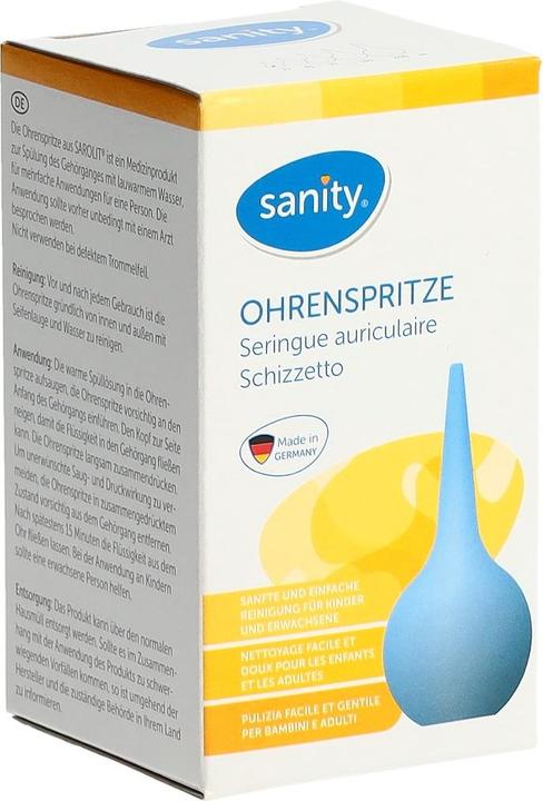 Image du produit Sanity Seringue auriculaire