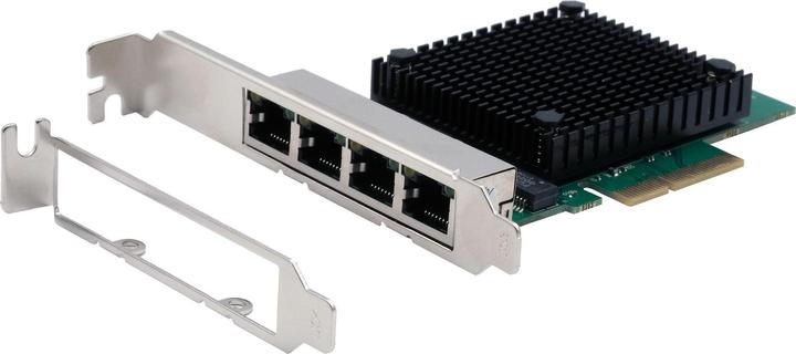 Image du produit Exsys GmbH Carte réseau 4 ports PCIe 2.5 Gigabit (Mini PCI Express)