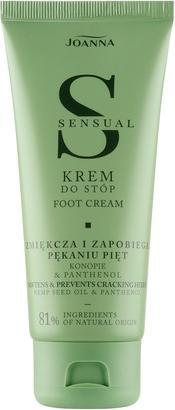 Immagine prodotto Joanna Crema piedi sensuale per donne con Urea, Canapa e Pantenolo 100g (Deodorante per piedi e polvere)
