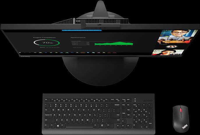 Actual product image Lenovo ThinkCentre TiO (2560 x 1440 pixels, 27")