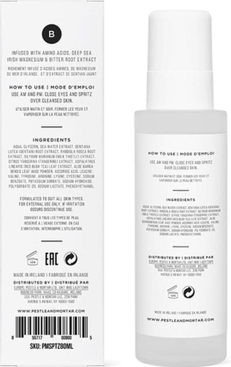 Actual product image Pestle & Mortar Balance Spritz (80 ml, Face mist)