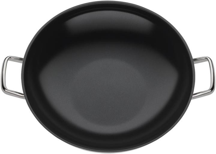 Productafbeelding Silit Hong Kong wokpan 36cm met deksel, keramiek (Wokpan, Roestvrij staal, 36 x 15 cm)