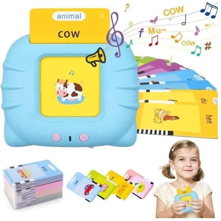 Kiddyz Toys Speech Learning Toy with Cards 112 pcs English Word Recognition&Pronunciation (Englisch) (62358423)