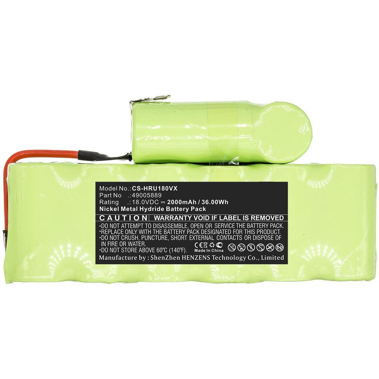 CoreParts Battery for Vacuum, Staubsauger Roboter Zubehör, Grün