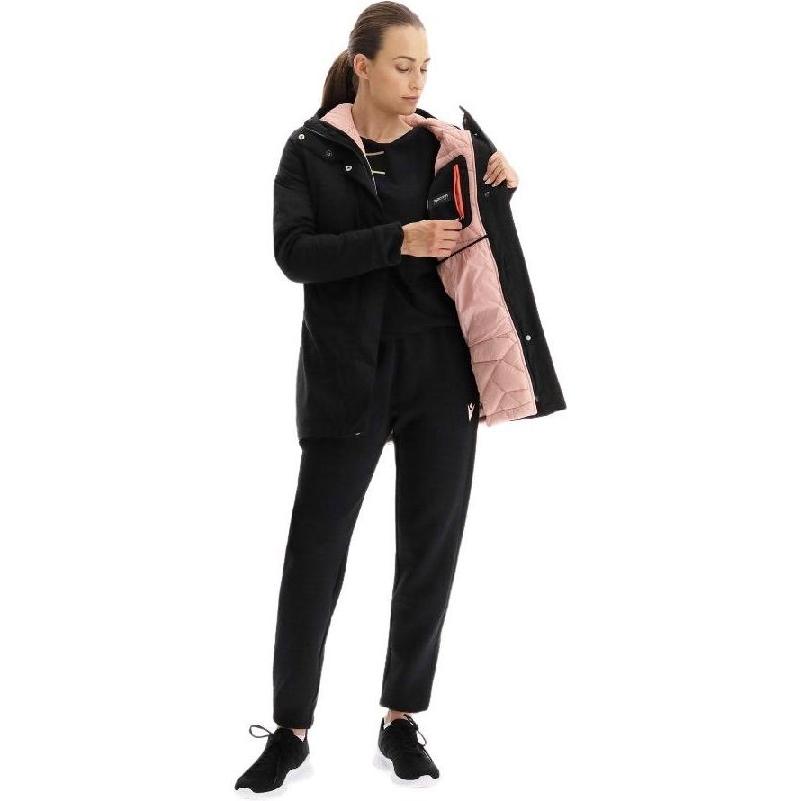 Thumbnail - Macron, Damen, Jacke, parka damen athleiure fcb oria (S), Schwarz, Pink, S