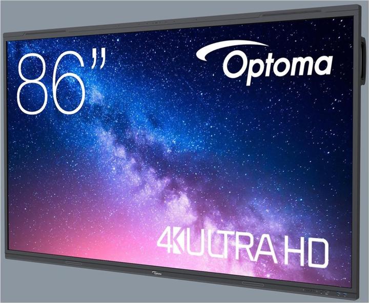 Immagine prodotto Optoma 5863RK 86inch 400cd/m2 UHD Interactive 4K Multi-Touch Display Android 13 Integrated Google Pl (3840 x 2160 pixel, 86")
