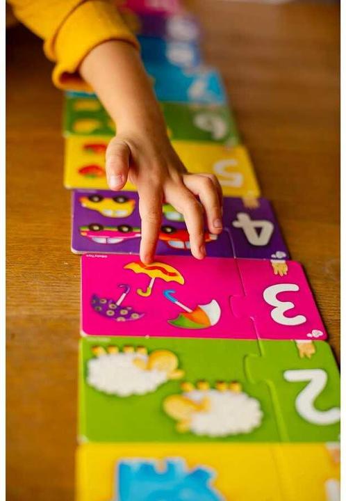 Image du produit Montessori Puzzle double : s'amuser à compter - fun to count ® by Far far land