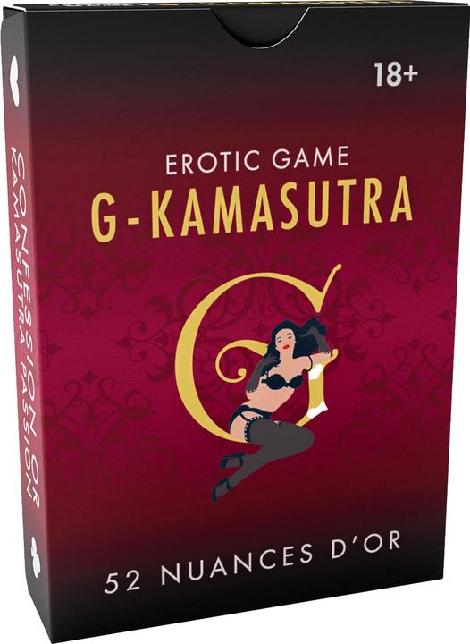 Actual product image Mad Party G Kamasutra cards 24 pcs ENG/FR/DE (Deck of cards, English)
