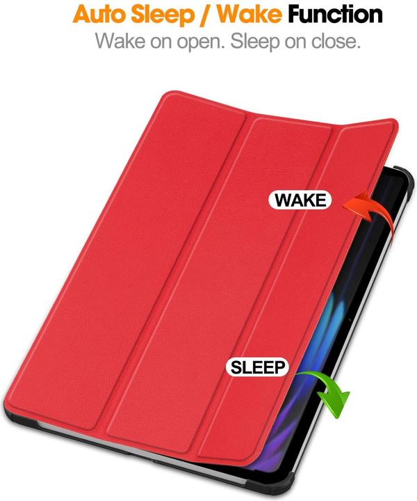 Produktbild Lobwerk 2in1 Set Tasche + Glas für Xiaomi Mi Pad 7 11.2 Zoll Tasche Cover Schutz Folie Sleep and Wake (Xiaomi Pad 7)