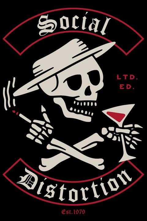 Produktbild Social Distortion Skelly Banner (L)