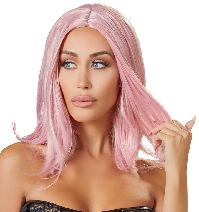 Produktbild Cottelli Collection Perücke Bob, rosa (One Size)