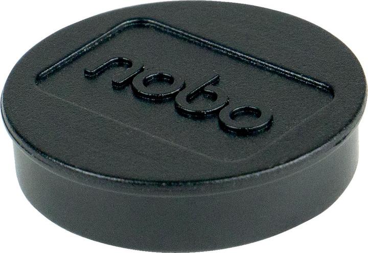Actual product image Nobo Magnet round 32mm 1915298 black 10 pieces (10 x)