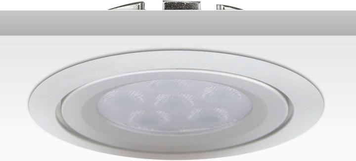 Produktbild Isoled LED Einbaustrahler, silber, 8W, 72°, rund, warmweiss, dimmbar