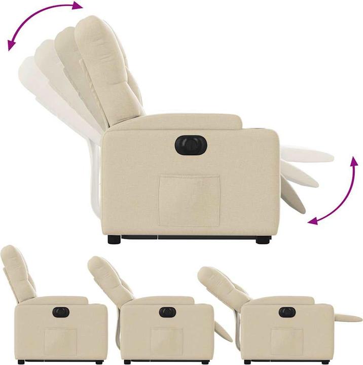 Image du produit vidaXL Massagesessel mit Aufstehhilfe