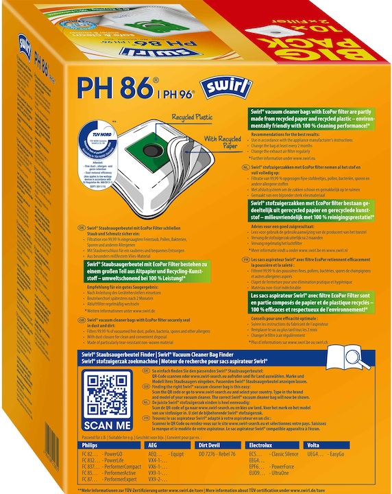 Actual product image Swirl Ph86 (10 x)