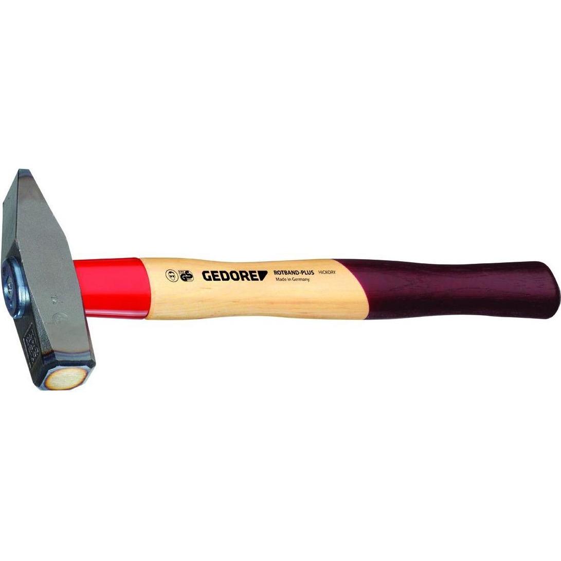 Gedore, Hammer, 600 IH-600 Schlosserhammer ROTBAND-PLUS mit Hickorystiel, 600 g (841 g)