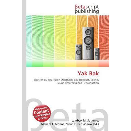 Yak Bak, Fachbücher