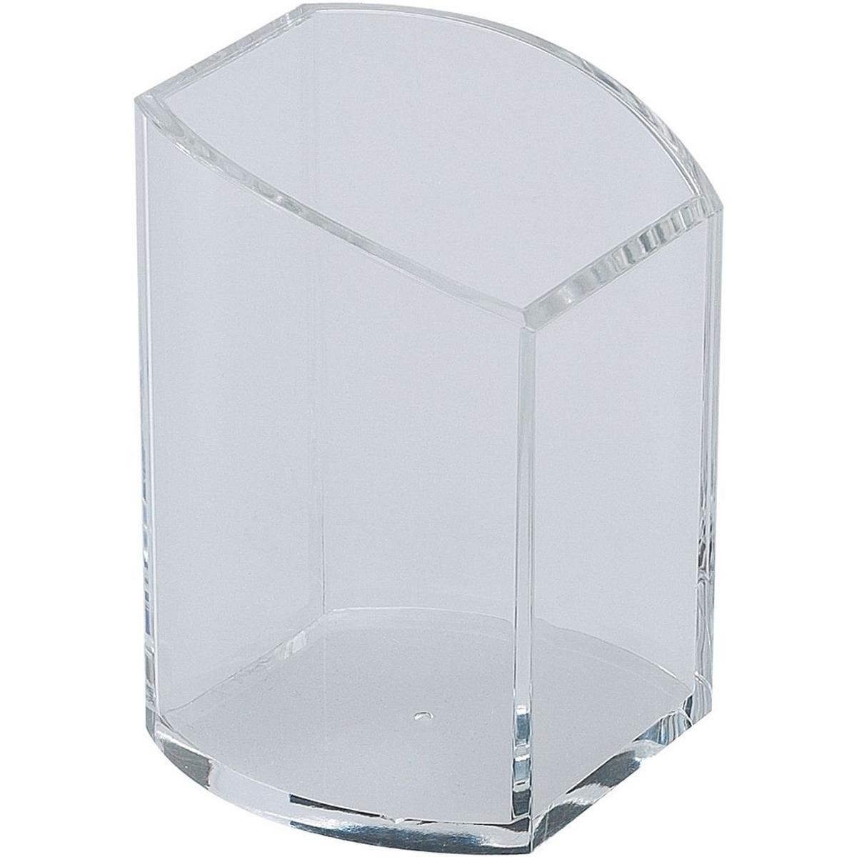 Alco, Schreibtisch Accessoire, Stifteköcher Acryl 1 Fach 70x75x100mm glasklar
