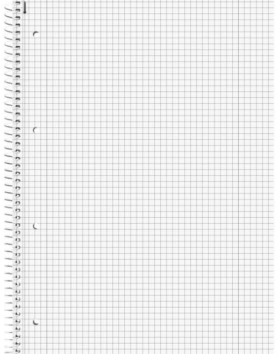 Actual product image College pad bells (A4, Checked, Hardcover)