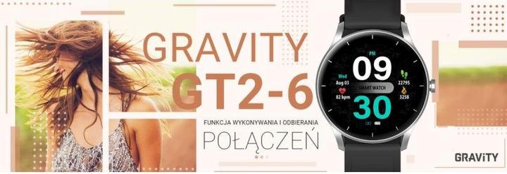 Produktbild Gravity Unisex GT2-6 – Bluetooth-Anrufe, individuelle Zifferblätter (sg019f)