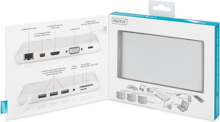 Image du produit Digitus DA-70861 (USB-C, 11 ports)