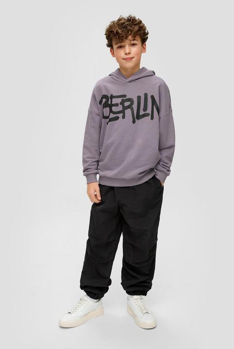 Produktbild s.Oliver Sweatshirt Sweatshirt mit Schriftprint (M)