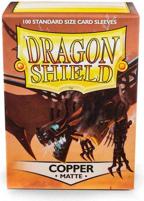 Actual product image Arcane Tinman ART11016 - Matte - Copper (100) Card Sleeves