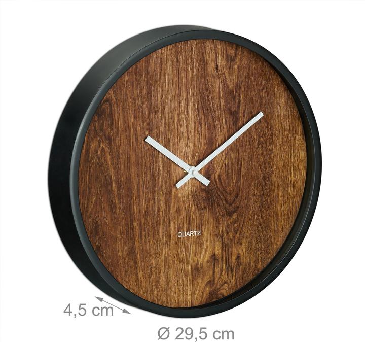 Produktbild Relaxdays Wanduhr (29.50 cm)