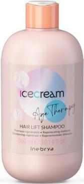 Actual product image Inebrya Ice Cream Age Therapy Hair Lift Shampoo (mature. porous and chemically modified hair) - (300 ml, Liquid shampoo)