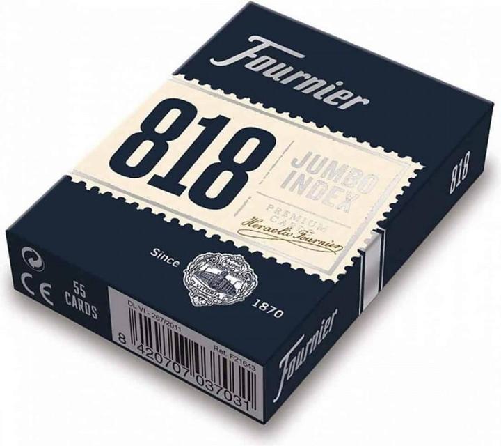 Produktbild Bicycle Karten 818 - Rot/Blau (2 Jumbo -Index)